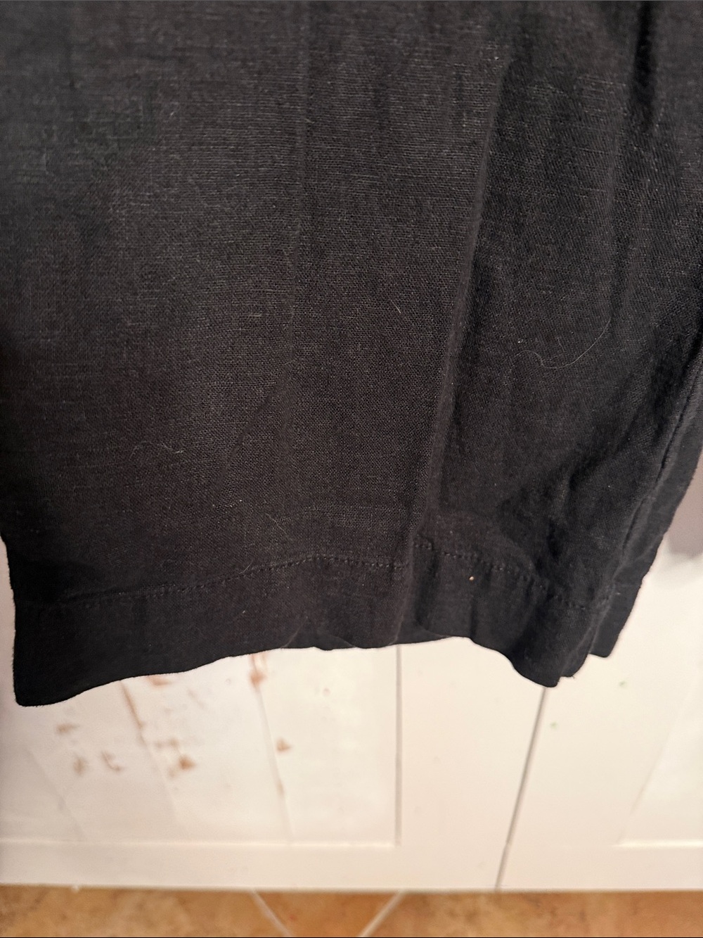 Briggs New York Black Wide-Leg Drawstring Pants - Picture 8 of 13
